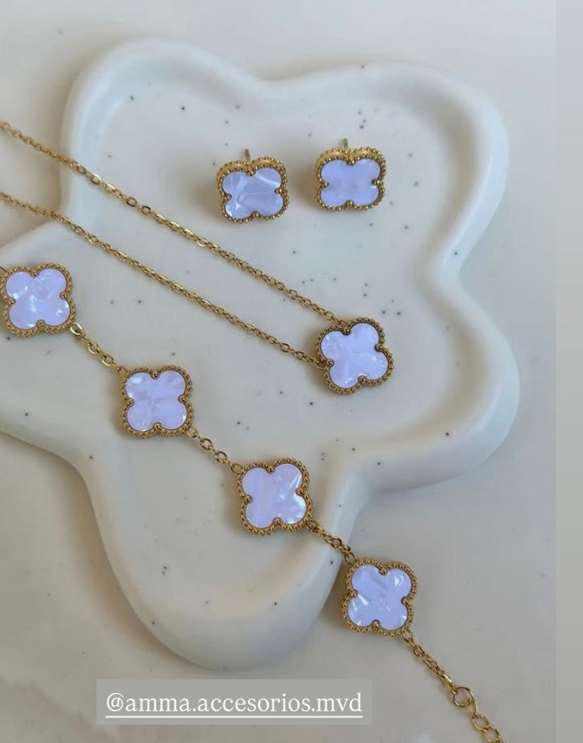 Conjunto 3 piezas Lila
