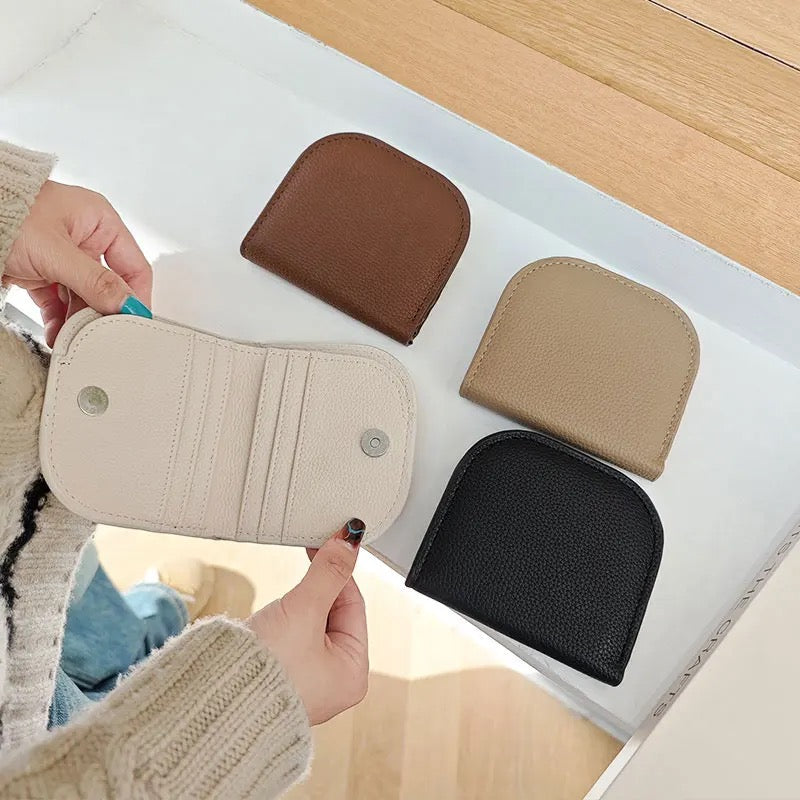 Billetera chata lisa