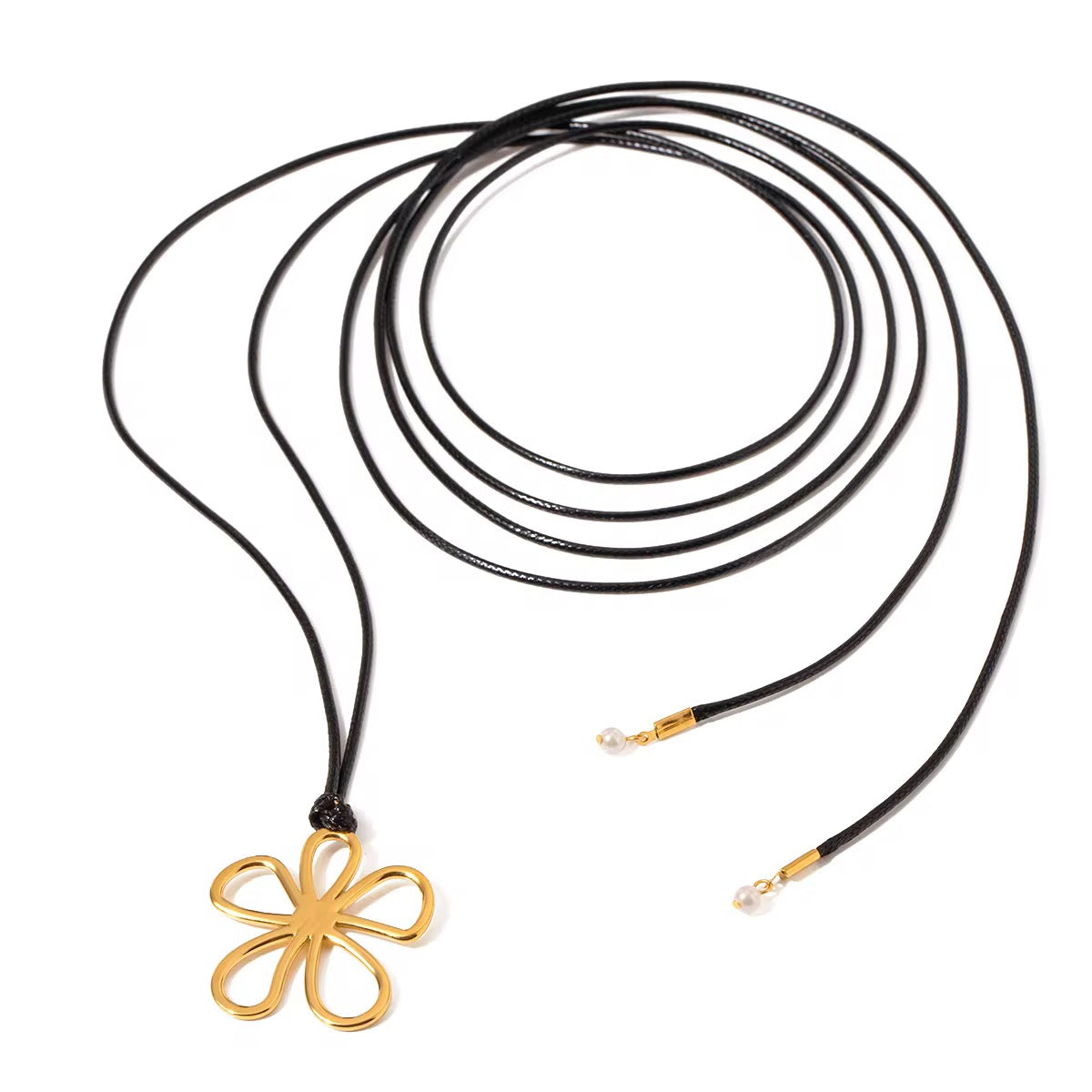 Corbatín flor dorada