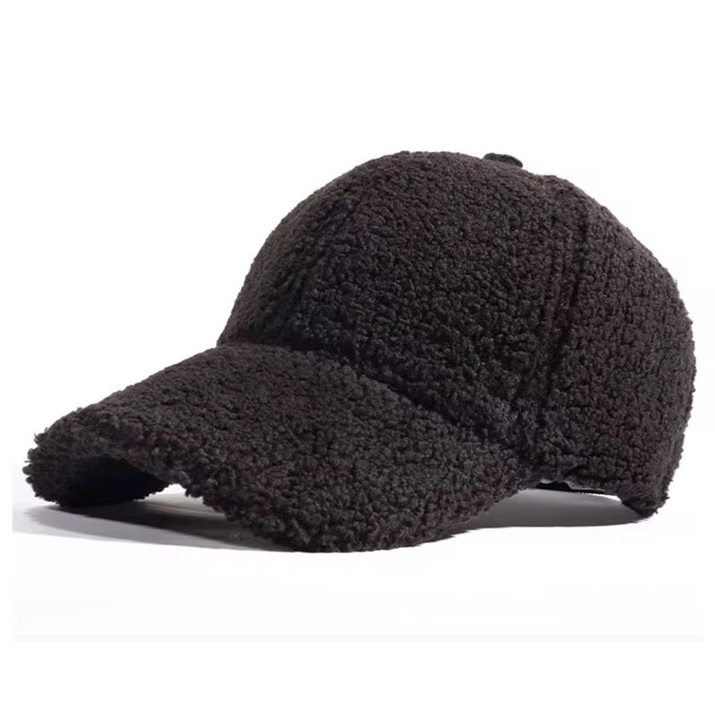 Gorro visera corderito