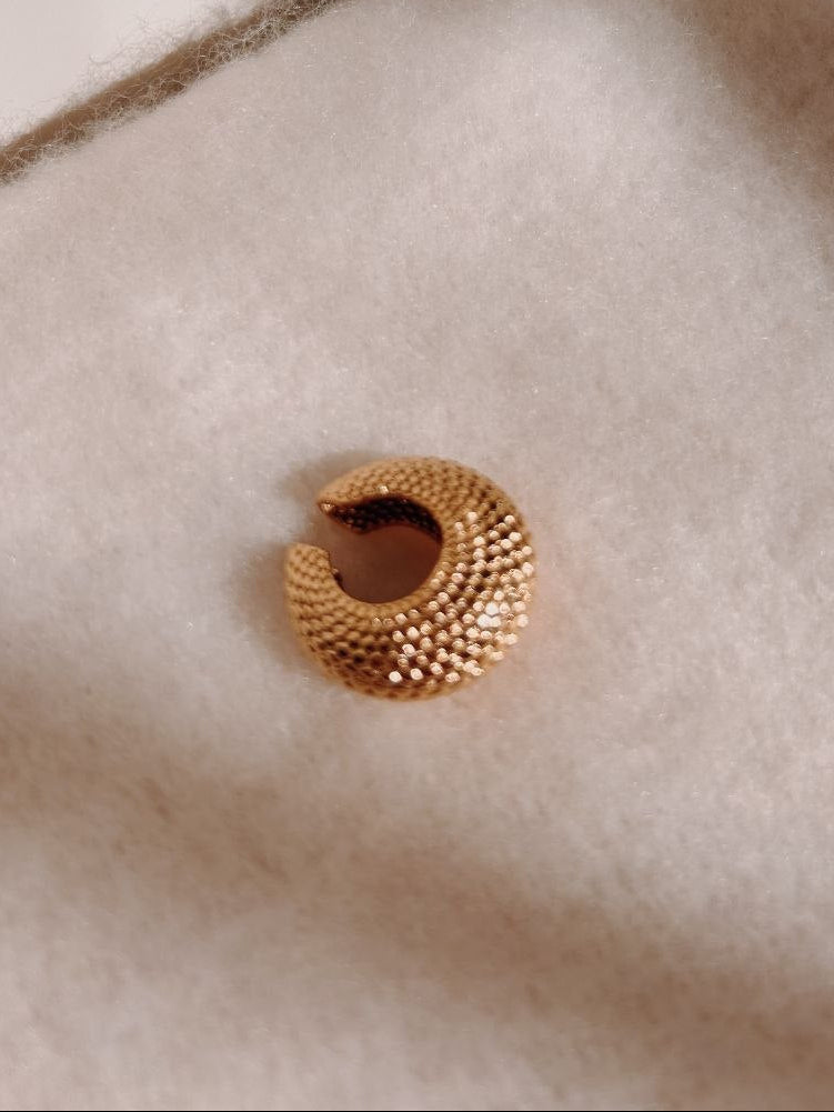 Earcuff Unitario Texturado