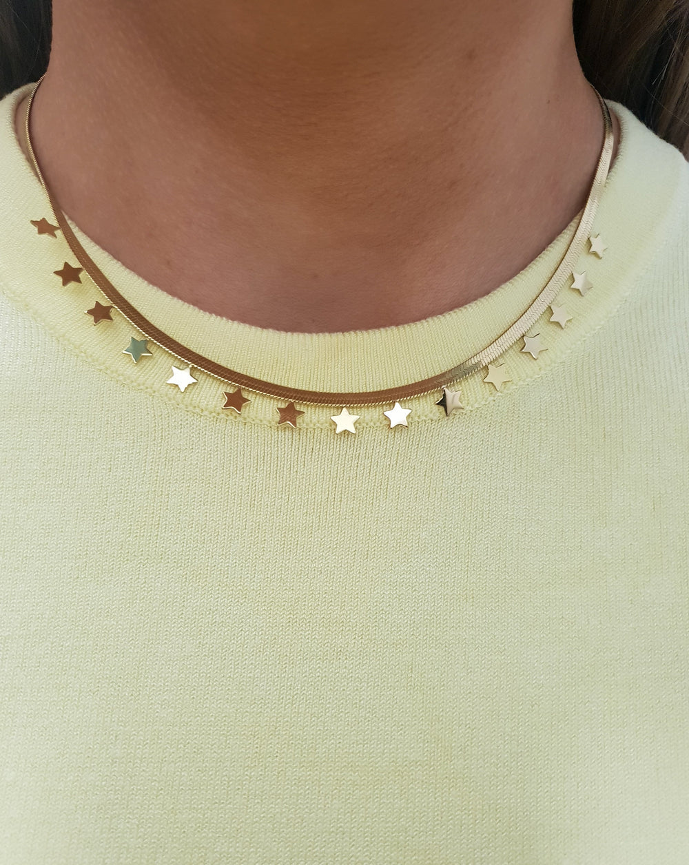 Collar estrellas
