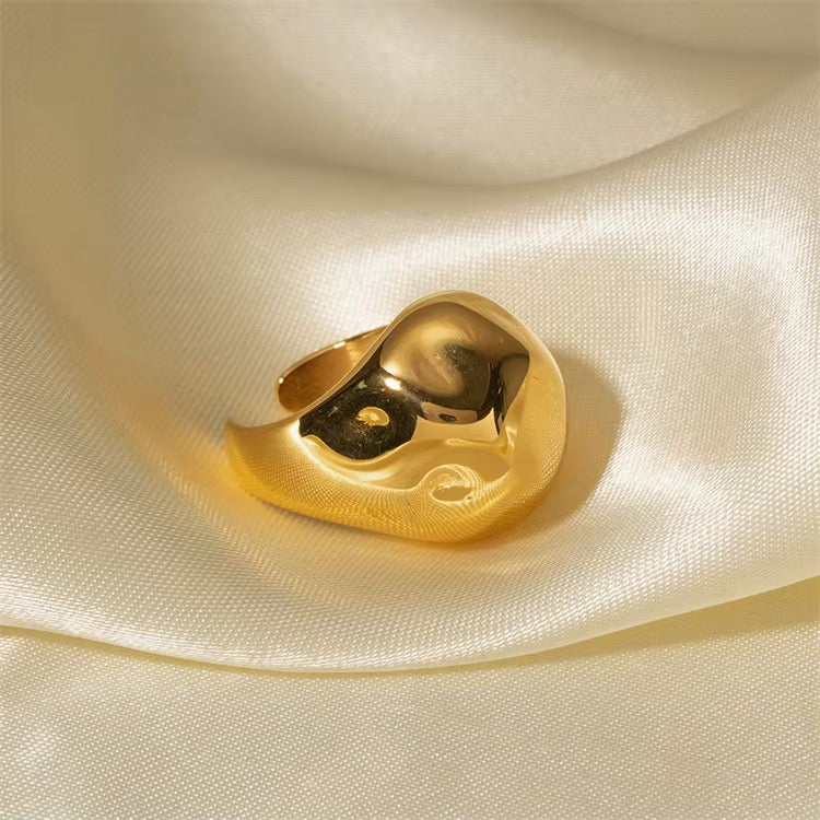 Anillo machacado