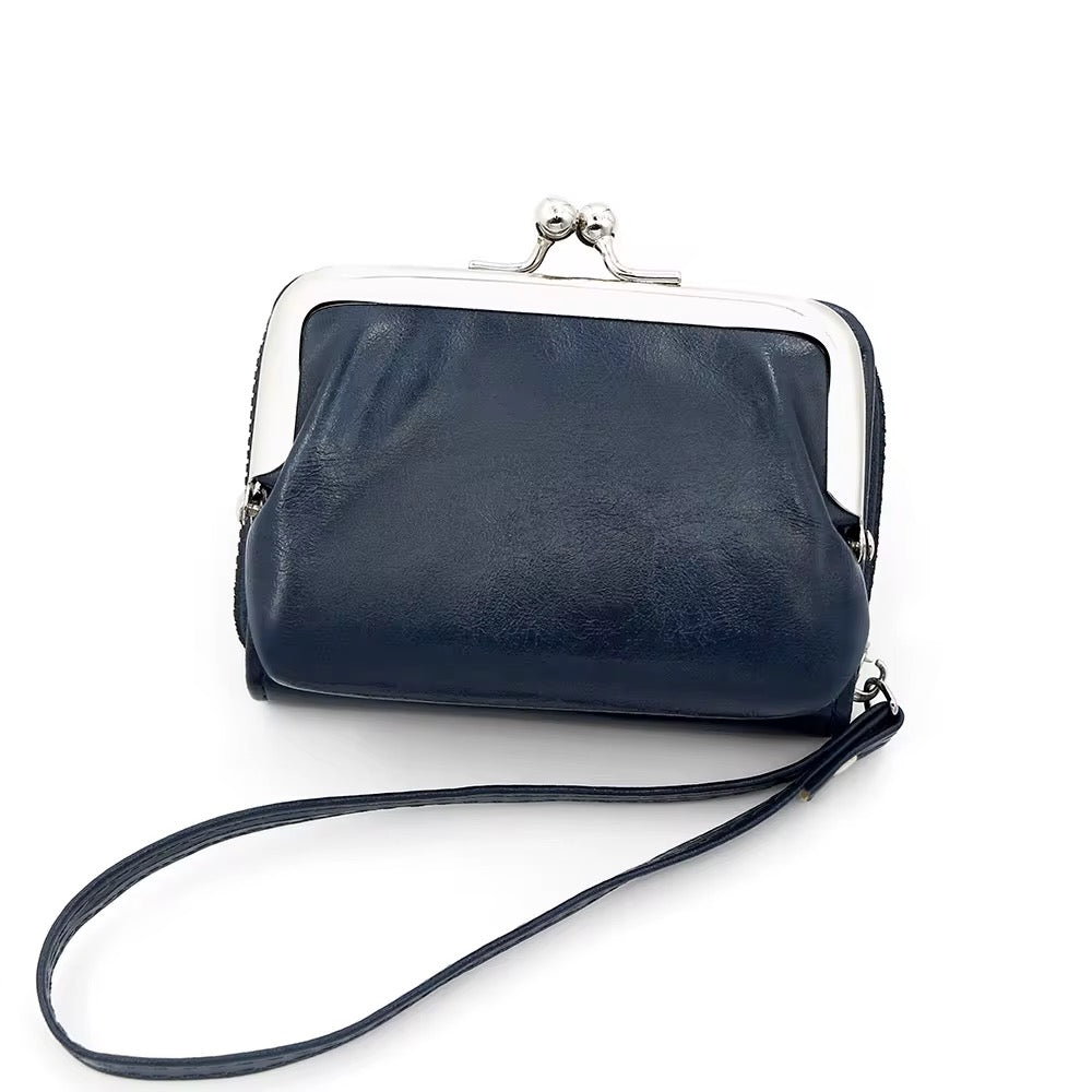 Tarjetero con monedero desmontable