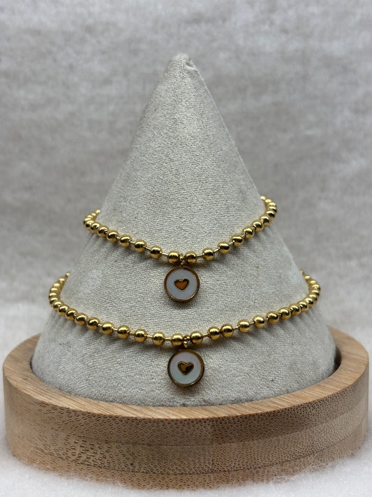 Combo Pulsera Corazón