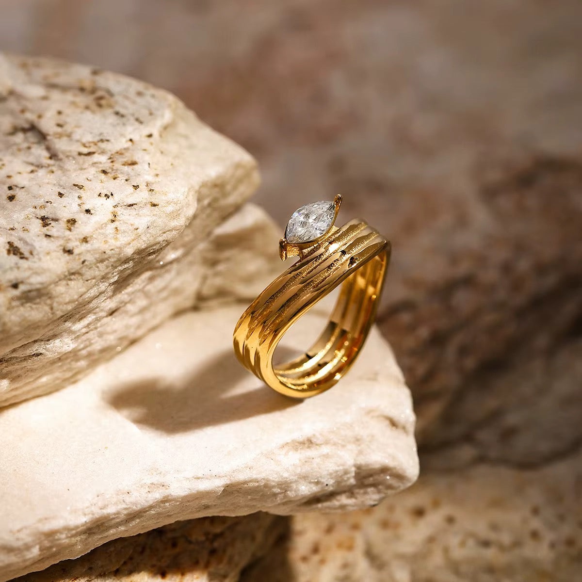 Anillo ondulado