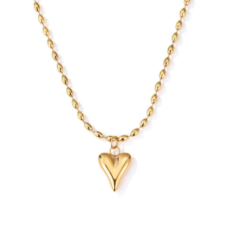 Collar dije corazón