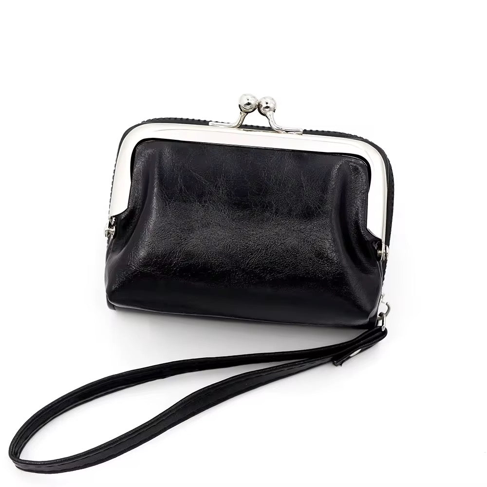 Tarjetero con monedero desmontable