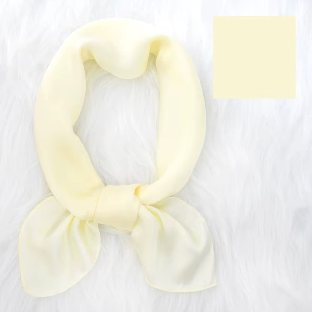 Pañuelo satén lisos 70x70