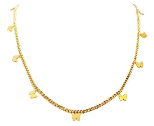 Collar mariposas