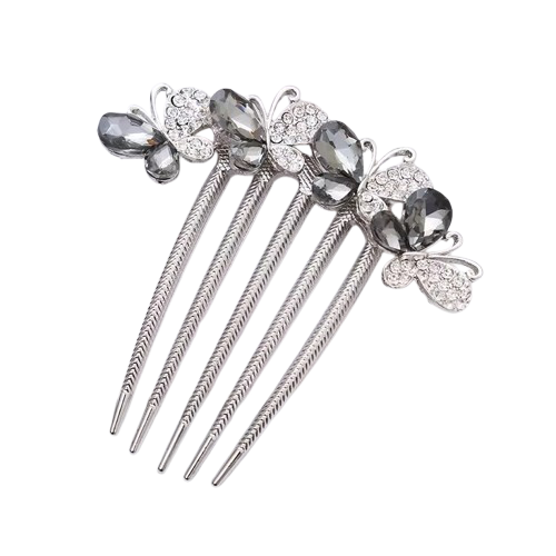 Peineta metal grande