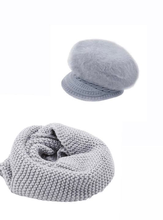 Cuello y Boina piel