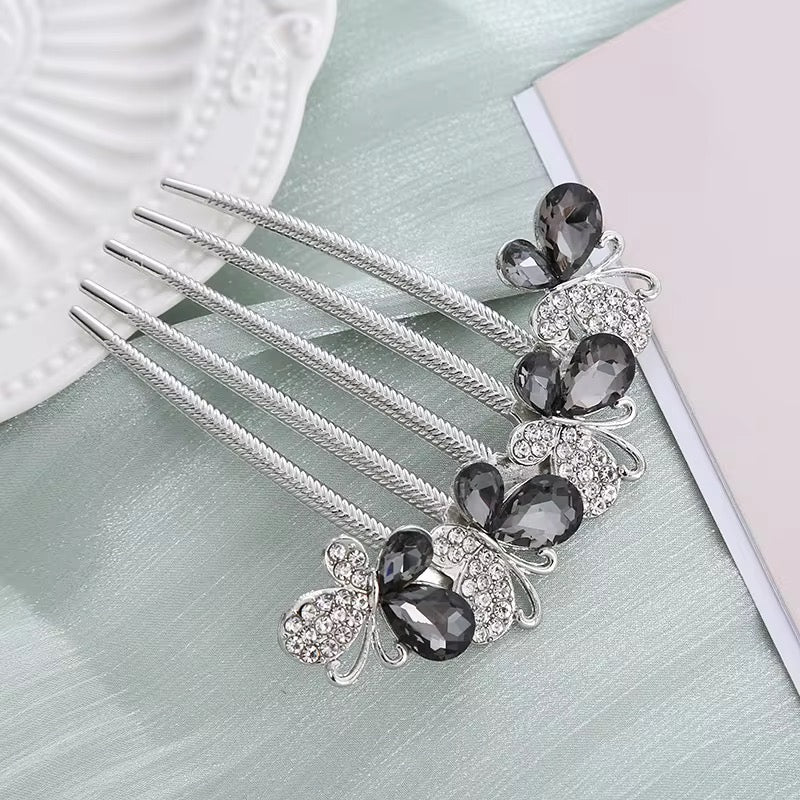 Peineta metal grande