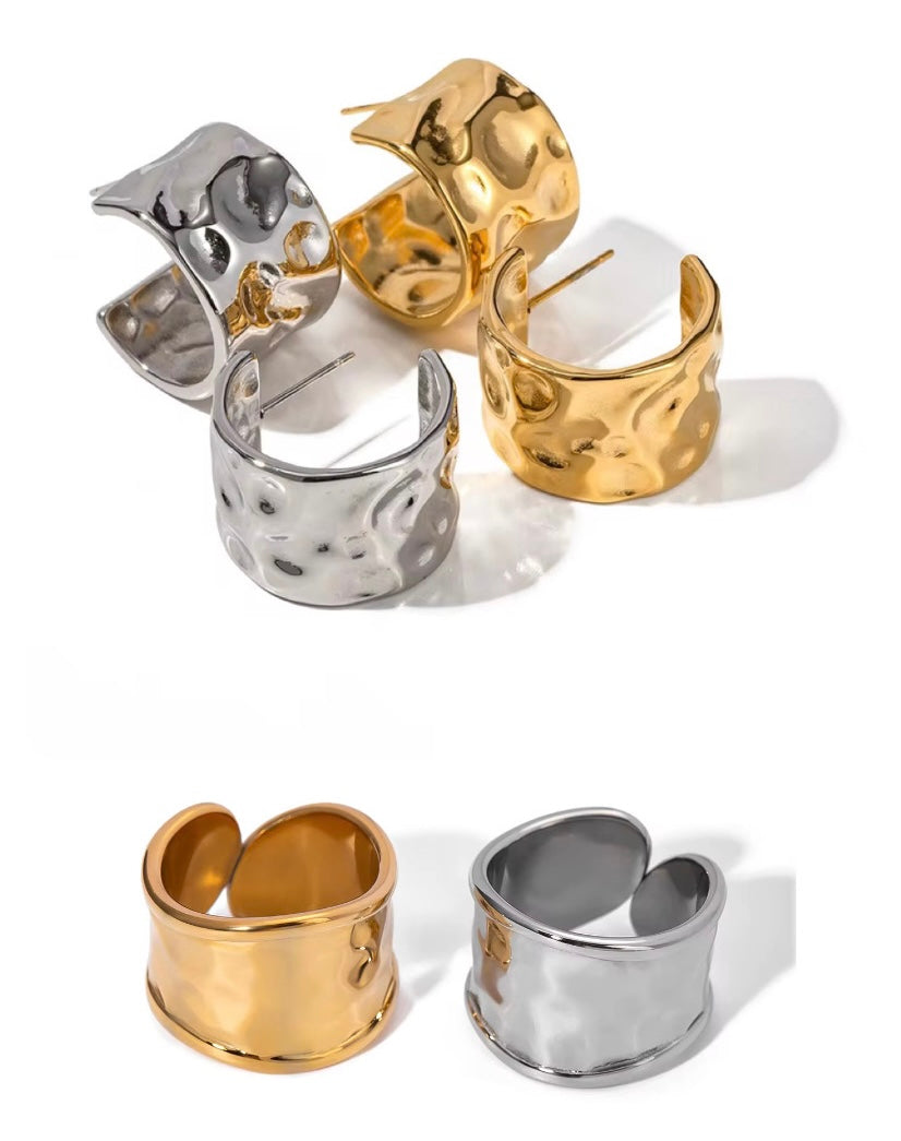 Aros y Anillo machacado