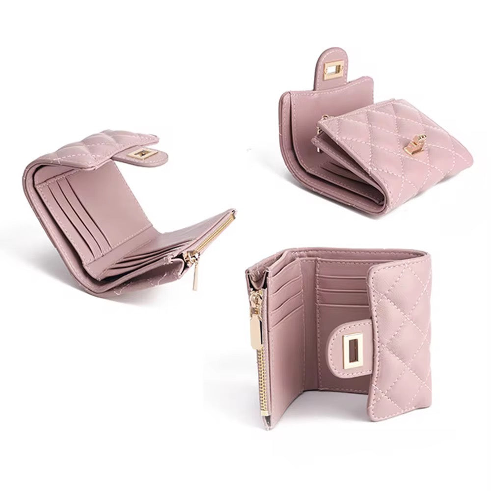 Billetera chica capitoneada