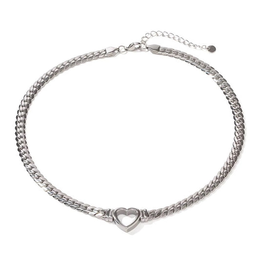 Collar espiga corazon