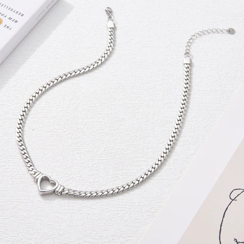 Collar espiga corazon