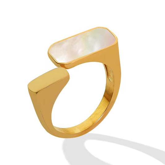 Anillo combinado Nacar