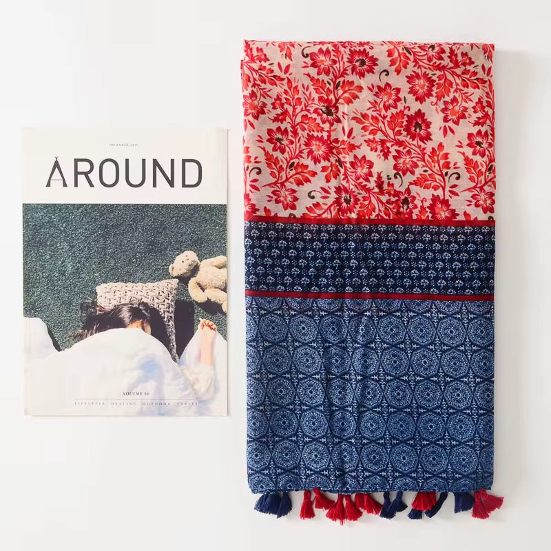 Pashmina combinada 2 colores