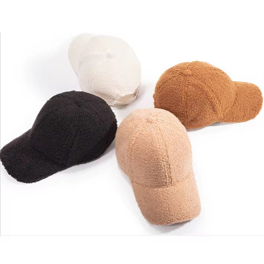 Gorro visera corderito