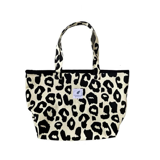 Toten bag print con botón