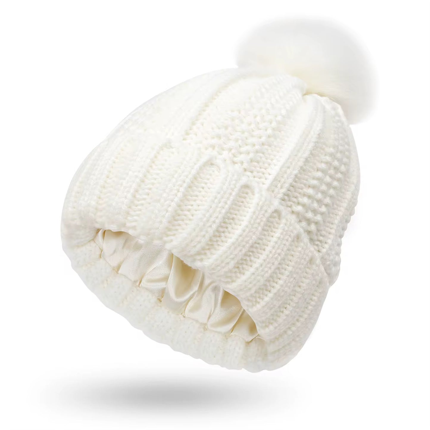 Gorro forrado en satén