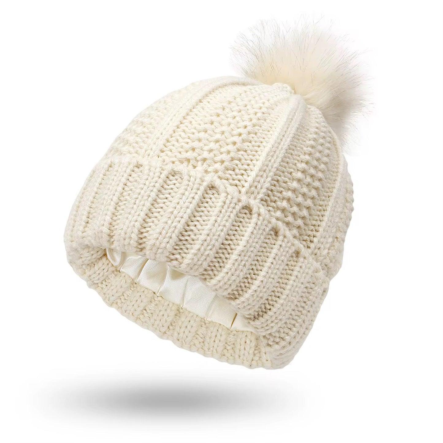 Gorro forrado en satén