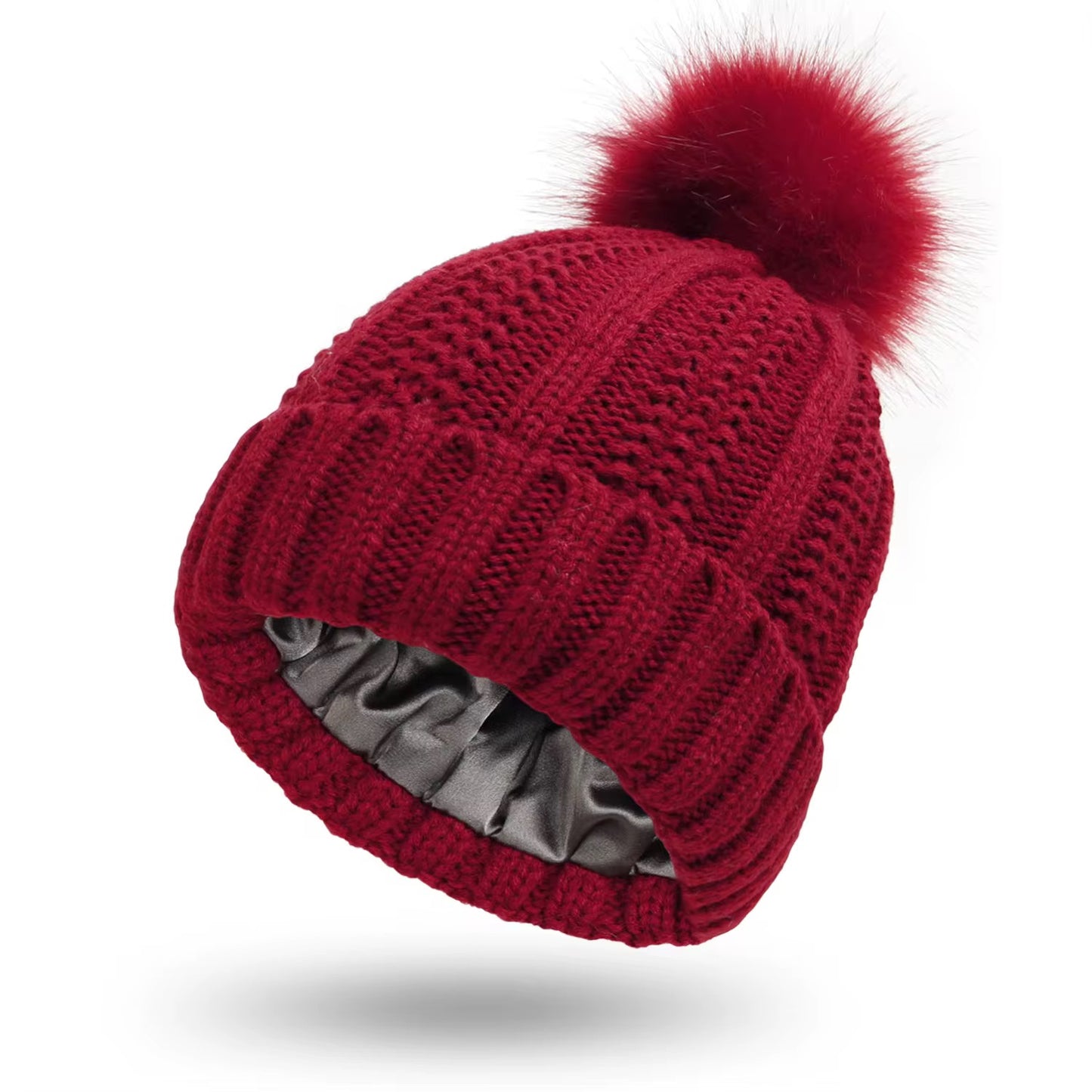 Gorro forrado en satén