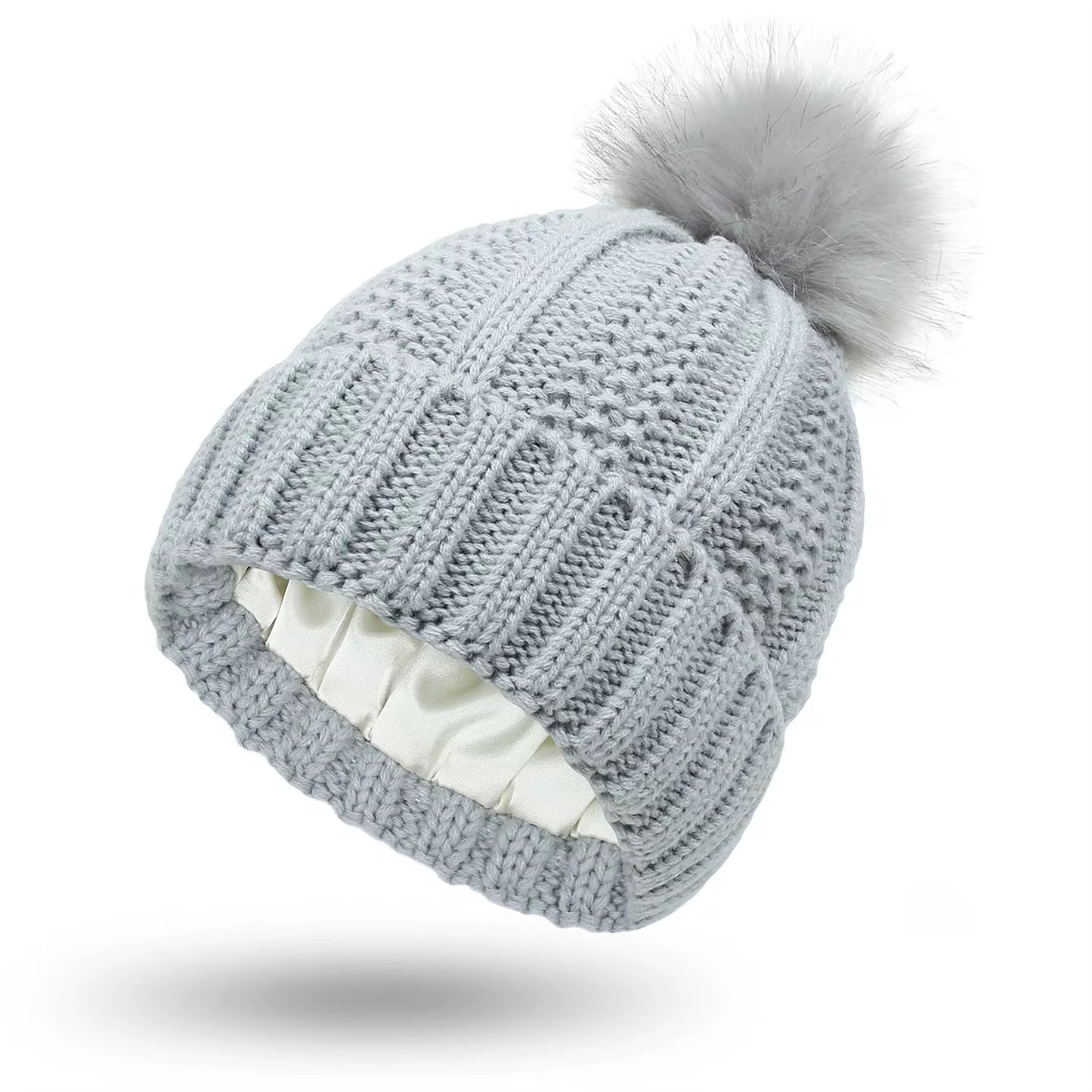Gorro forrado en satén