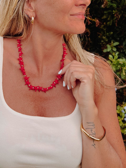 Collar Estrella Rojo