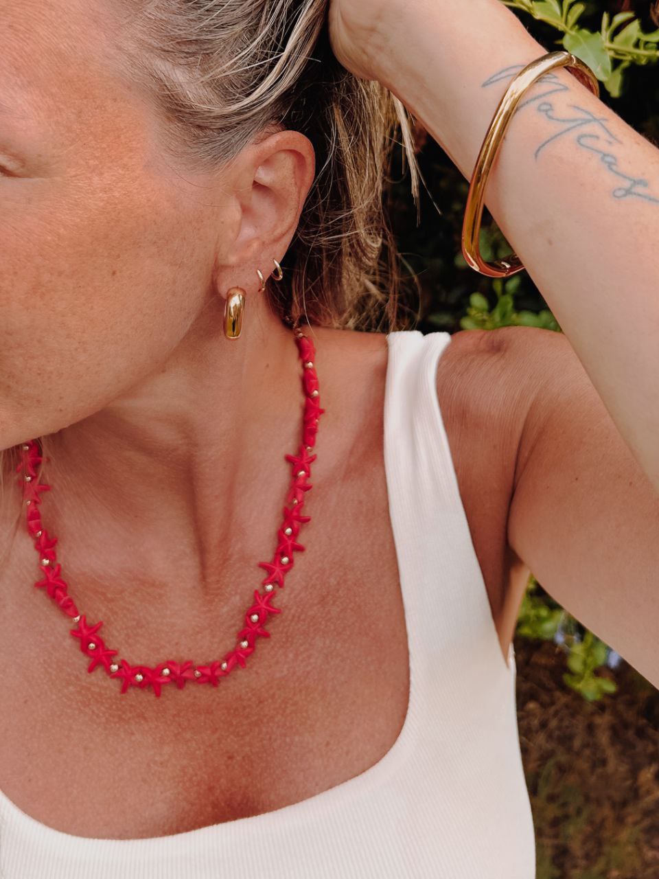 Collar Estrella Rojo