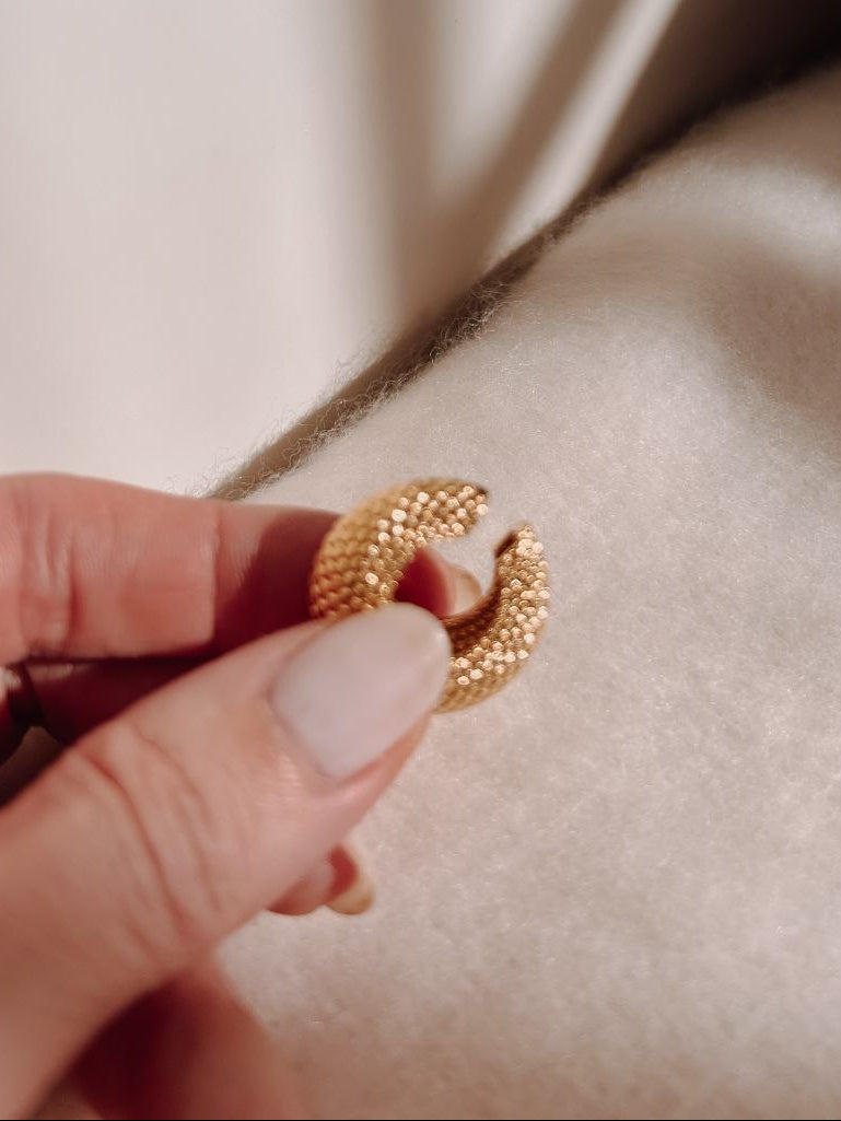 Earcuff Unitario Texturado